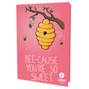 VALENTINE'S DAY BEES (ILLUSTRATED) - thumbnail